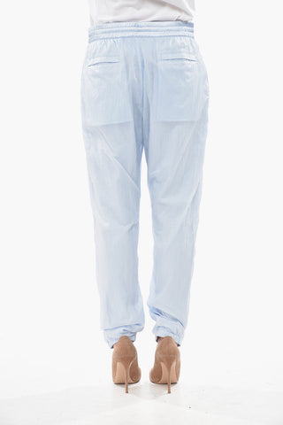 Joggers in Nylon mit 4 Taschen und Bündchen