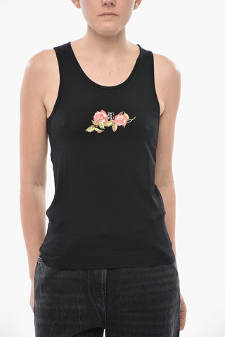Cotton Tank Top ROSES