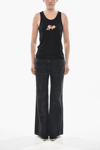 Cotton Tank Top ROSES