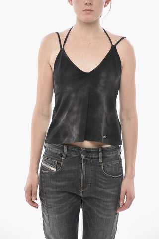 Lightweight Cotton Top T-CORN-OUT with Faded Effect