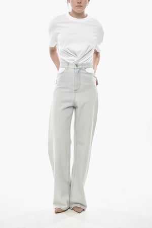 MM1 Straight-Leg Jeans With 25cm Cut-Out