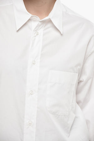 MM4 Popeline-Bluse mit Brusttasche