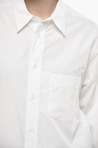 MM4 Popeline-Bluse mit Brusttasche