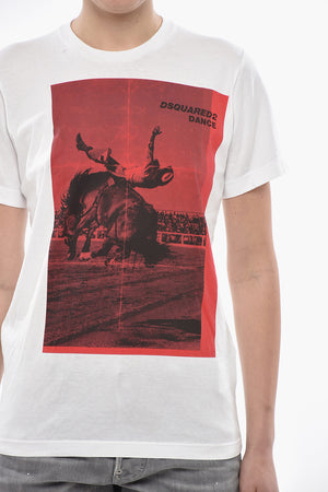 Crewneck T-Shirt LAUREN FIT Printed