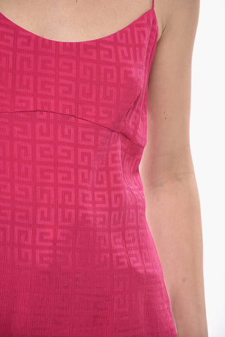 Silk Jacquard Slip Top