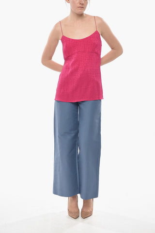 Slip Top in Seta Jacquard