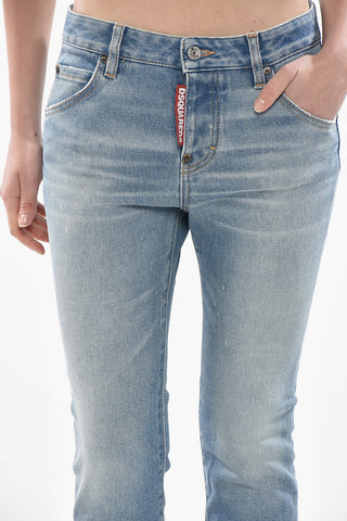 Jeans COOL GIRL aus Stretch-Denim 15cm