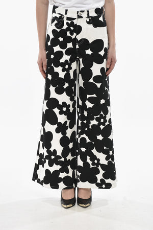 5-Pocket Cropped-Fit-Hose DILLIES Aus Gabardine