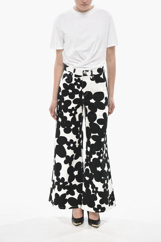 5-Pocket Cropped-Fit-Hose DILLIES Aus Gabardine