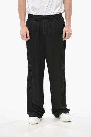 Straight-Fit Viskose-Stretch-Hose mit elastischem Bund