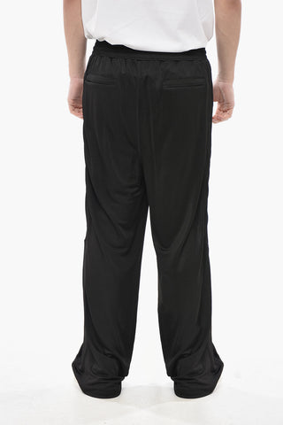Straight-Fit Viskose-Stretch-Hose mit elastischem Bund