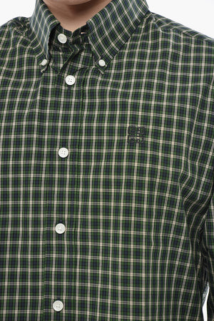 Button-Down-Hemd Aus Baumwolle Mit Karo-Muster