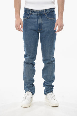 Slim-Fit-Jeans Mittelwaschung 17cm