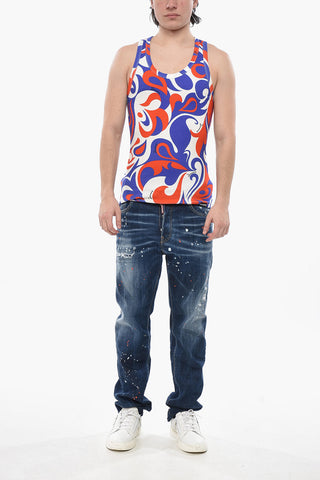 Tank Top Underwear a Fantasia e a Costine