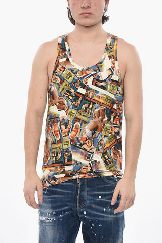 Underwear Tank Top ROCCO Printed