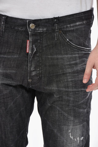Jeans COOL GUY in Denim Stretch Effetto Vintage 17cm