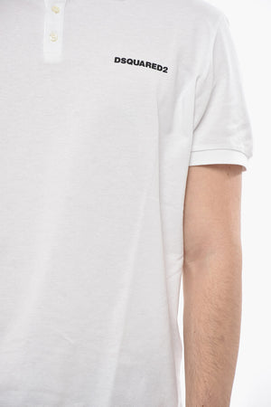 Einfarbiges Polo-Shirt TENNIS FIT mit erhabenem Logo