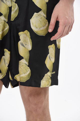 Seiden-Shorts LEMON Mit Elastischem Bund