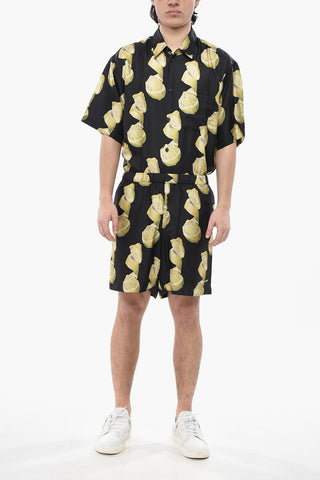 Seiden-Shorts LEMON Mit Elastischem Bund