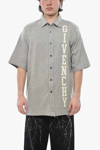 Cotton-Jersey Polo with Applied Logo