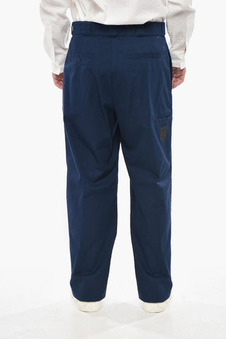 Chino-Hose Aus Baumwollmischung Mit Gürtelschlaufen