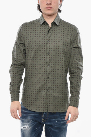 CC COLLECTION Camicia in Cotone a Fantasia 
