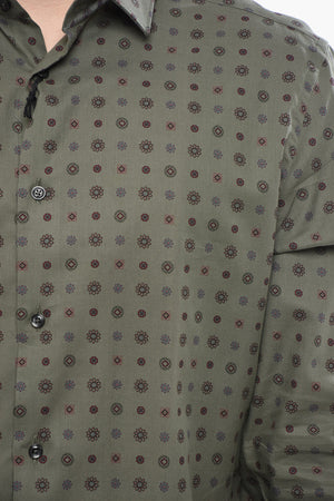 CC COLLECTION Patterned Cotton Shirt