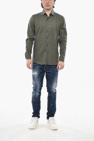 CC COLLECTION Camicia in Cotone a Fantasia 