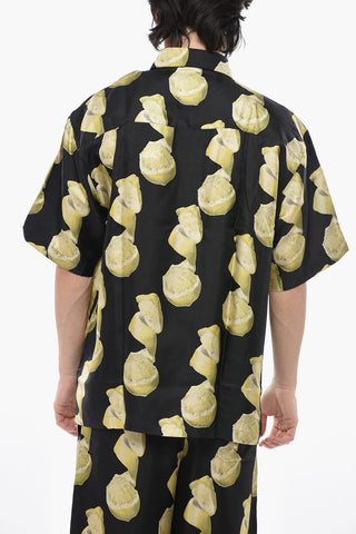 Silk LEMON Shirt With Pocket