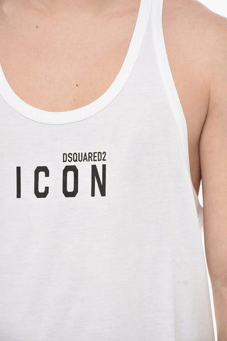 ICON Rundhals-Tanktop aus Baumwolle