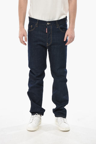 Jeans 642 스트레이트 핏 가죽 패치 21cm