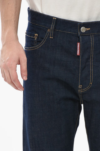 Jeans 642 스트레이트 핏 가죽 패치 21cm