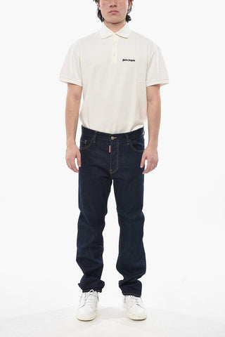 Jeans 642 스트레이트 핏 가죽 패치 21cm