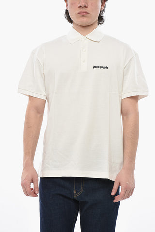 Solid Polo With Embroidered Logo