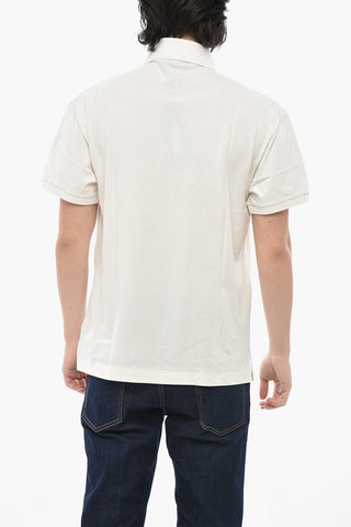 Solid Polo With Embroidered Logo