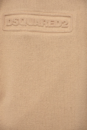 Pullover Mit Rundhalsausschnitt Aus Leichter Baumwolle Mit Relief-Logo