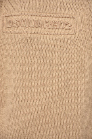 Pullover Mit Rundhalsausschnitt Aus Leichter Baumwolle Mit Relief-Logo