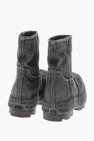 Denim Maxi Boots D-HAMMER