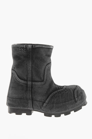 Denim Maxi Boots D-HAMMER