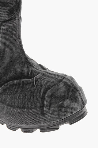 Denim Maxi Boots D-HAMMER