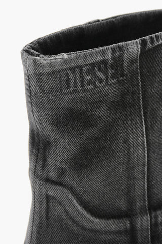 Denim Maxi Boots D-HAMMER