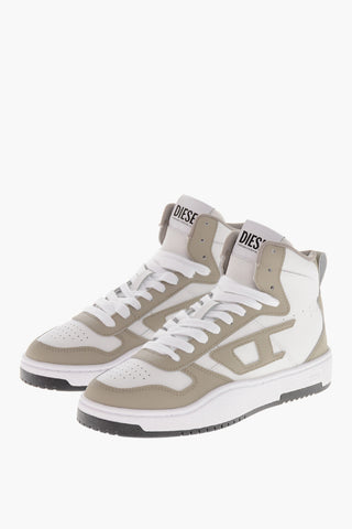 Hohe Sneakers S-UKIYO V2 aus zweifarbigem Leder