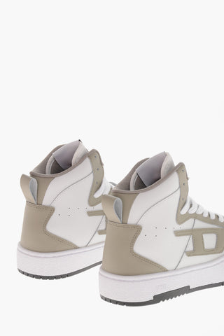 Hohe Sneakers S-UKIYO V2 aus zweifarbigem Leder