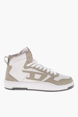 하이탑 스니커즈 S-UKIYO V2 가죽 투톤