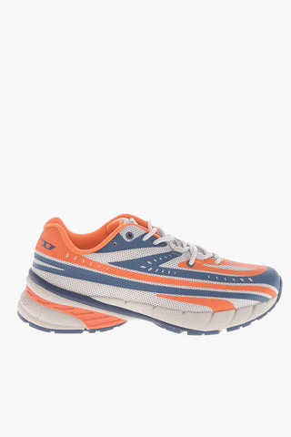 Low Sneakers D-AIRSPEED Perforated Fabric Color-Block