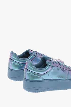 Vegan Leather Low-Top Sneakers S-ATHENE BOLD With 6cm Maxi Sole