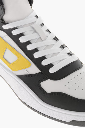 High-Top Sneakers S-UKIYO V2 Leather Two-Tone