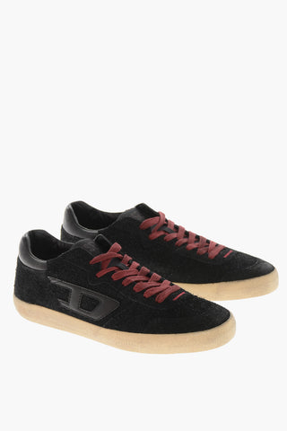Low-Top-Sneaker S-LEROJI aus Leder uni