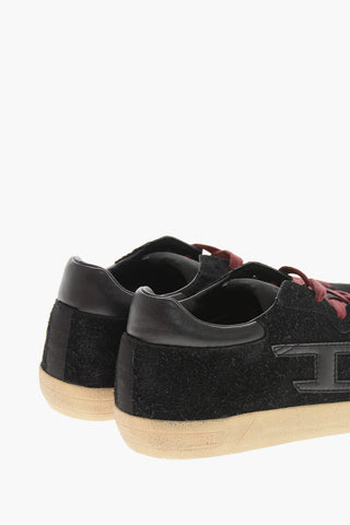 Low-Top-Sneaker S-LEROJI aus Leder uni