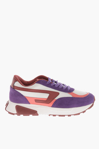 Leather Low-Top Sneakers S-TYCHE Color Block